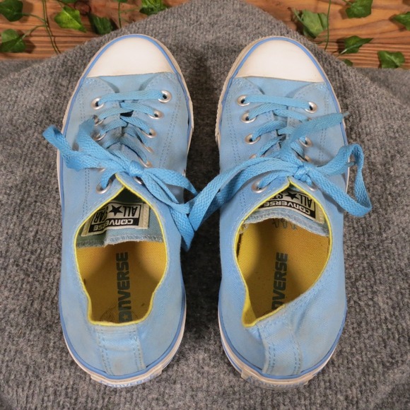 Converse Chuck Taylor All Star Unisex Canvas Sneaker Light Blue 9W 7M Casual - Picture 5 of 8